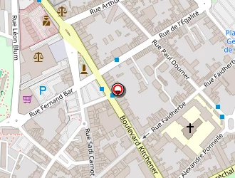 Carte de Pro Btp à Béthune