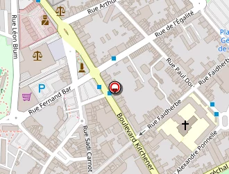 Carte de Fertin Catherine à Béthune