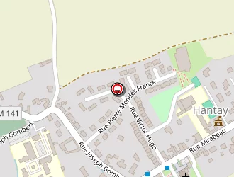 Carte de Behague Cécile à Hantay