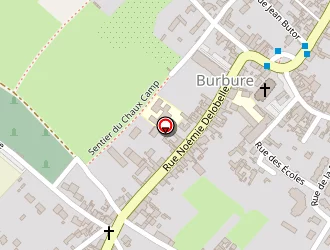 Carte de Ecole Filles à Burbure