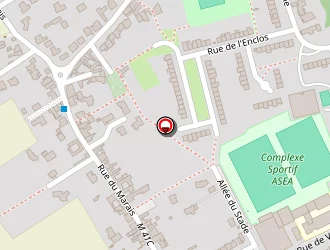 Carte de Complexe Sportif à Allennes-les-marais