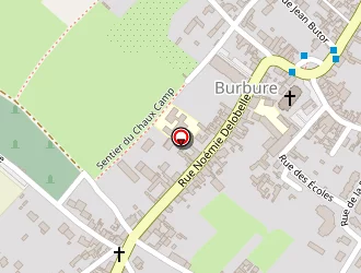 Carte de Salle Des Fetes à Burbure