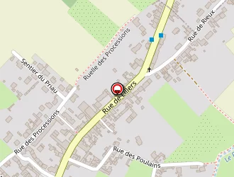 Carte de Boulangerie Naulet à Burbure