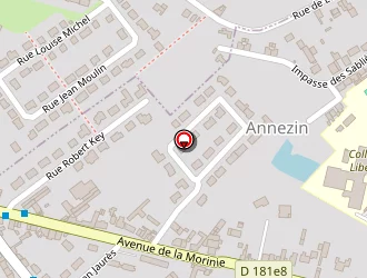 Carte de Drtv à Annezin