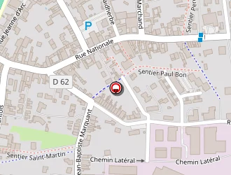 Carte de Lacrocq Frédéric à Gondecourt