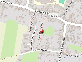 Carte de Satisfeo à Gondecourt