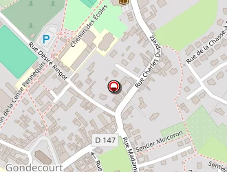 Carte de Articouv à Gondecourt