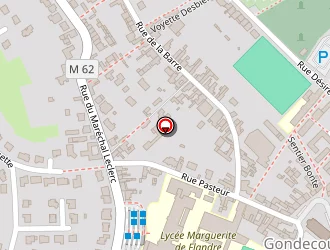 Carte de Pharmacie Statius à Gondecourt