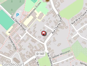 Carte de Boucle De Randonnée à Gondecourt