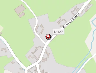 Carte de La Poste (agence Postale) à Beussent