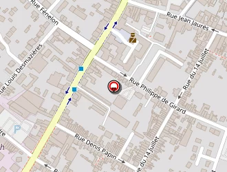 Carte de Poulain-bourgeois à Seclin