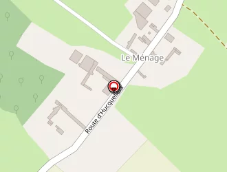 Carte de De La Haute Chambre à Beussent