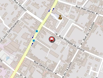 Carte de Mondial Fleurs à Seclin