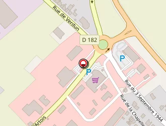 Carte de Dya Shopping à Lillers