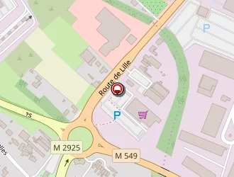 Carte de Bjc Distrib à Seclin