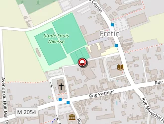 Carte de Ecole Ste Philomène à Fretin