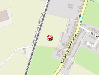 Carte de Lidl à Wavrin