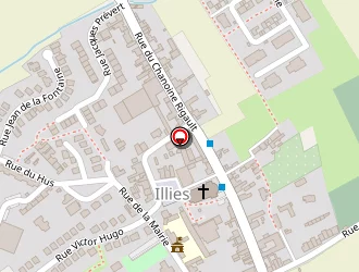 Carte de Kiefer Stéphanie à Illies