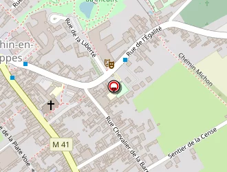 Carte de Salle Duflos à Sainghin-en-weppes