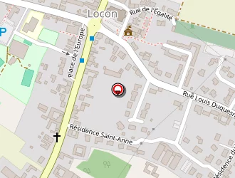 Carte de Delattre Aude à Locon