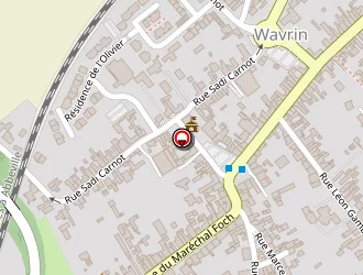 Carte de Maes à Wavrin