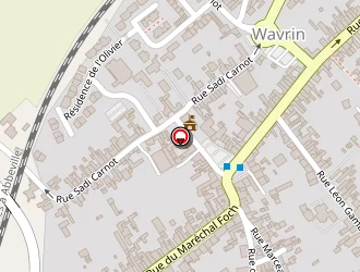 Carte de Dct à Wavrin