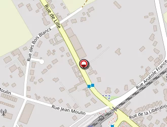 Carte de La Poste à Wavrin