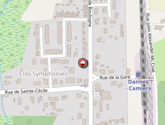 Carte de Aqua Fleurs à Camiers