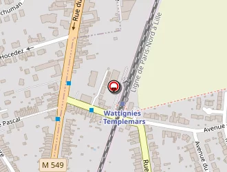 Carte de Acten à Wattignies