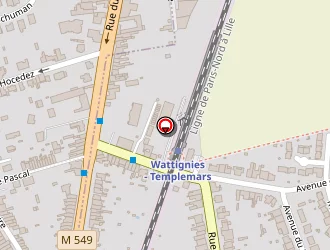 Carte de Bellicourt Antony à Wattignies