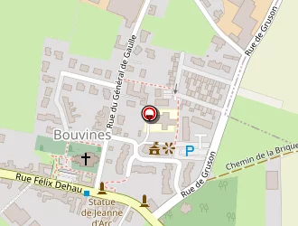 Carte de Bernard à Bouvines