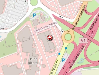 Carte de Mercedes Benz à Vendeville