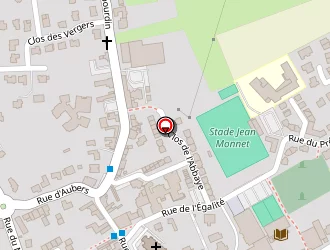 Carte de Stade Jean Monnet à Herlies