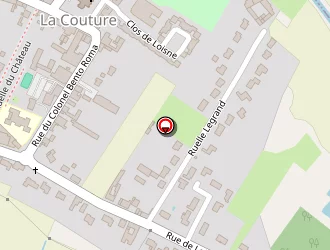 Carte de Salle Polyvalente Dervaux à Couture (la)