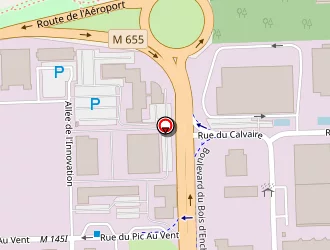 Carte de Mgf Logistique à Lesquin