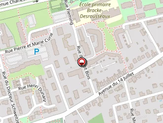 Carte de Centre Technique Municipal à Wattignies