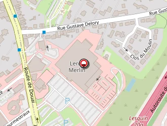 Carte de Label Vie à Lesquin