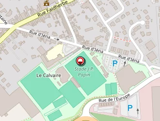 Carte de Fasthôtel à Lesquin