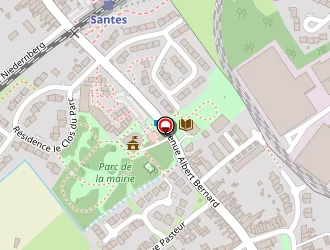 Carte de Boulangerie Droque à Santes