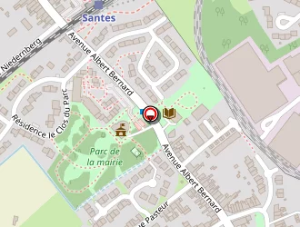 Carte de Bouvier Aurélien à Santes