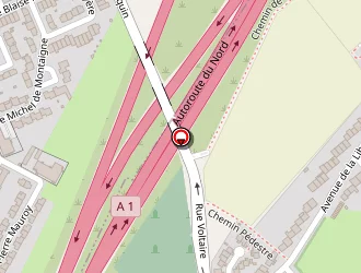 Carte de Actigere à Lesquin