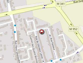 Carte de Le Vincennes à Emmerin