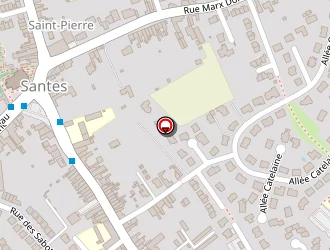 Carte de Ecole Notre Dame à Santes