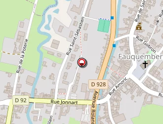 Carte de Pharmacie Devincre Et Ricart (sté Selas) à Fauquembergues