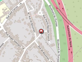 Carte de Finet Bâti 9 à Ronchin