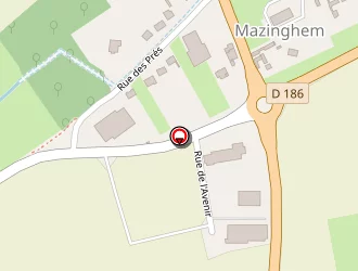 Carte de Lermytte à Mazinghem