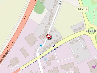 Carte de Optibat Construction à Hallennes-lez-haubourdin