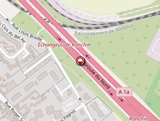 Carte de Espace St Paul à Ronchin