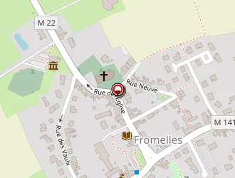 Carte de Petitprez Vincent à Fromelles