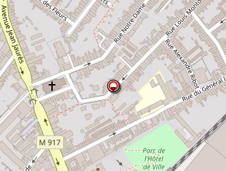 Carte de Optique Jaurès à Ronchin